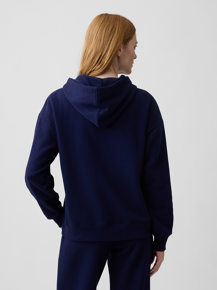 Image number 2 showing, Oversized Fleece Zip Hoodie