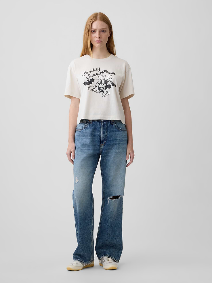 Image number 3 showing, Gap × Disney Mickey Mouse Relaxed Graphic T-Shirt