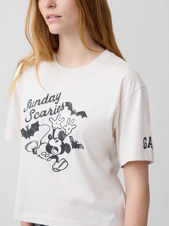 Gap × Disney Mickey Mouse Relaxed Graphic T-Shirt