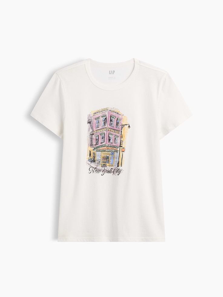 Image number 5 showing, Favorite Crewneck T-Shirt