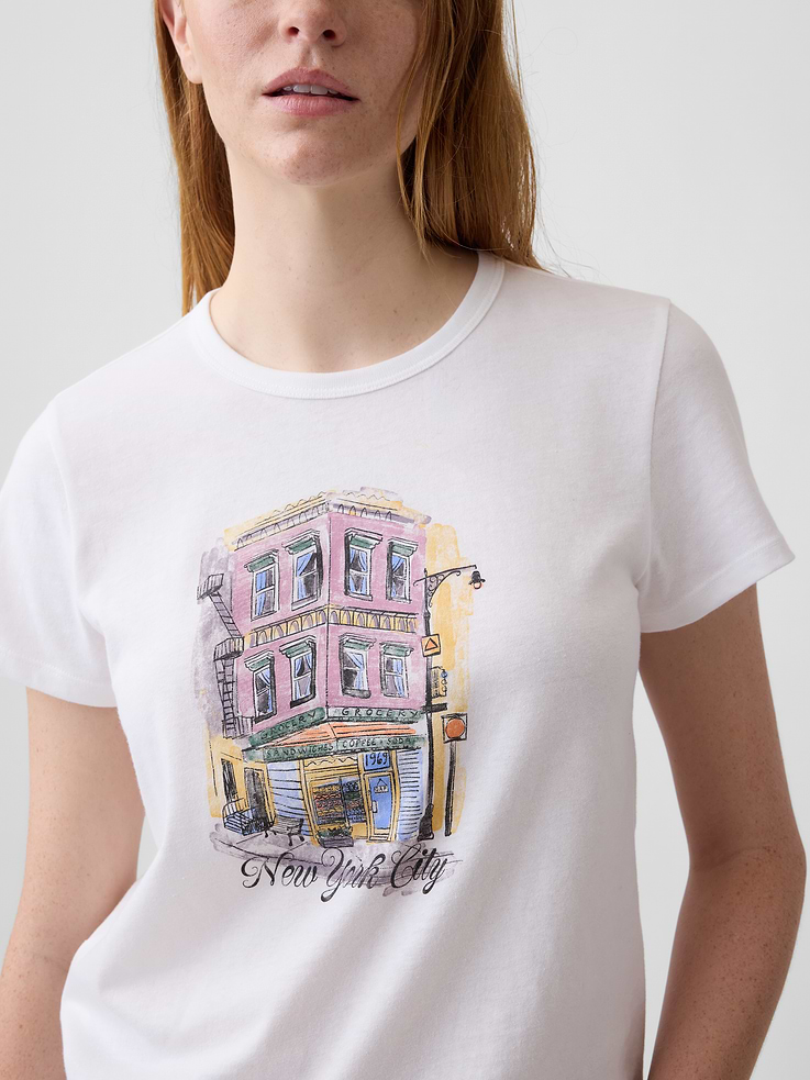 Image number 4 showing, Favorite Crewneck T-Shirt