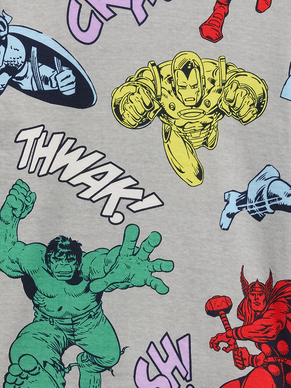Kids & babyGap Marvel Avengers Print PJ Set