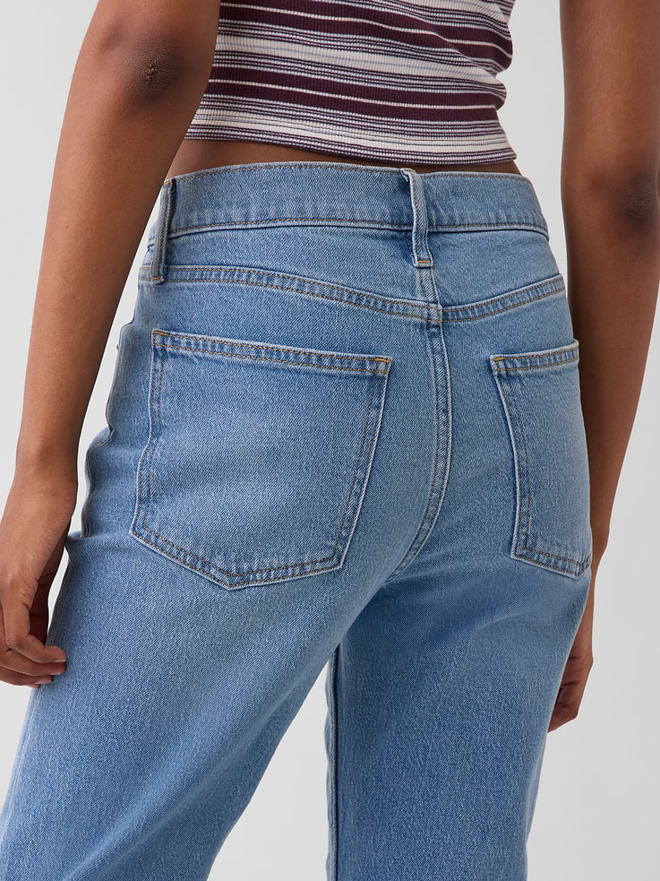 Image number 5 showing, High Rise ’90s Slim Straight Crop Jeans