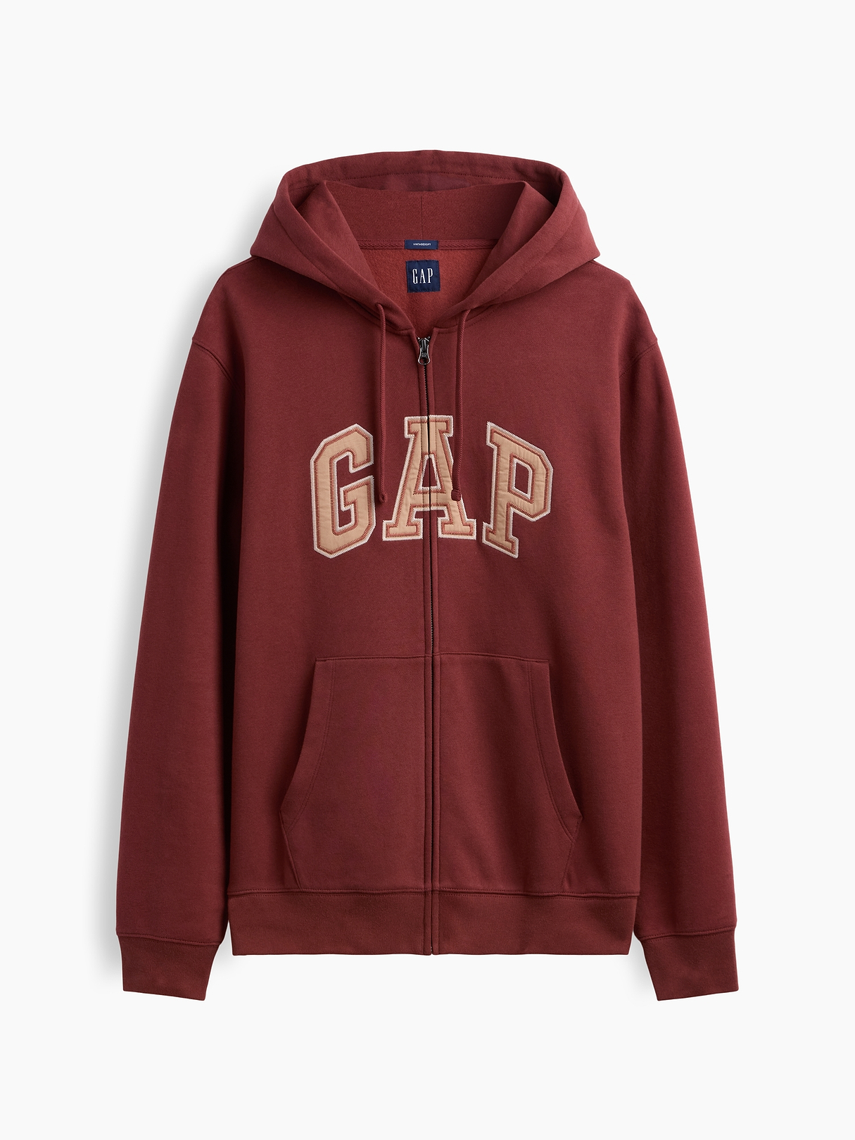 Adult VintageSoft Arch Logo Zip Hoodie | Gap