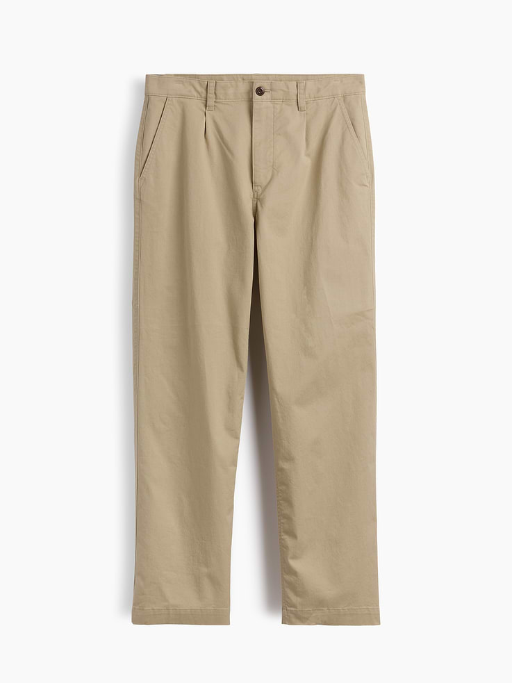 Image number 7 showing, Modern Loose Pleated Khakis