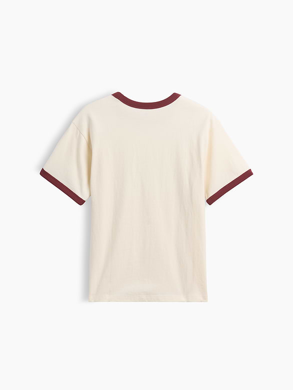 Kids Relaxed New York Graphic Ringer T-Shirt