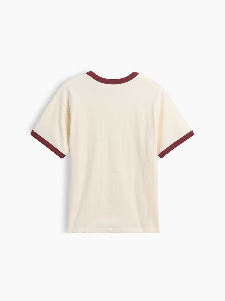 Image number 2 showing, Kids Relaxed New York Graphic Ringer T-Shirt