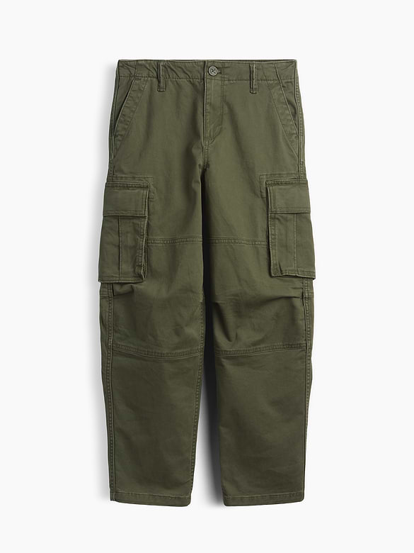 Kids Loose Cargo Pants