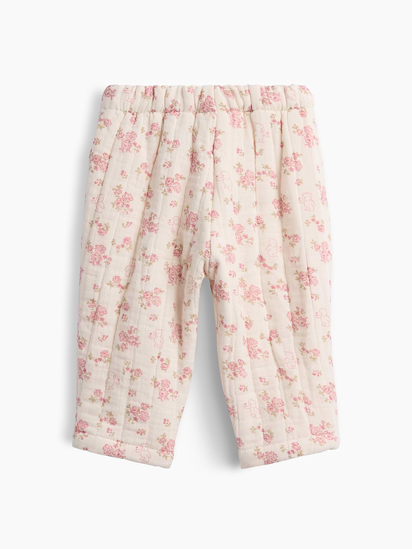 Baby Quilted Gauze Pull-On Pants