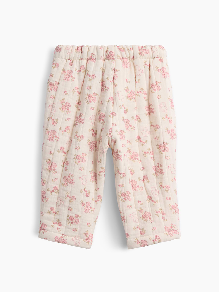 Image number 2 showing, Baby Quilted Gauze Pull-On Pants