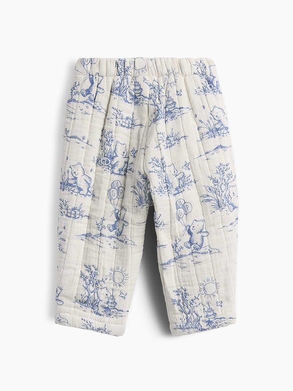 Baby Quilted Gauze Pull-On Pants