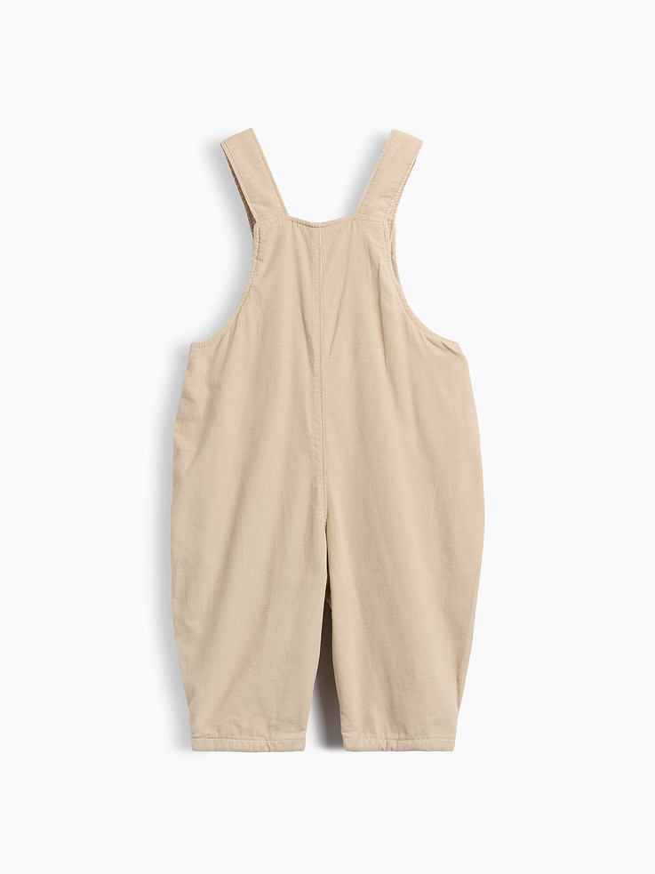 Image number 2 showing, Baby Corduroy Bear Pocket Overalls