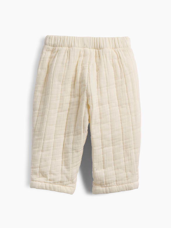 Baby Quilted Gauze Pull-On Pants