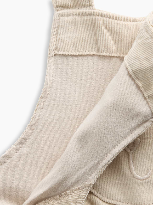 Baby Corduroy Bear Pocket Overalls