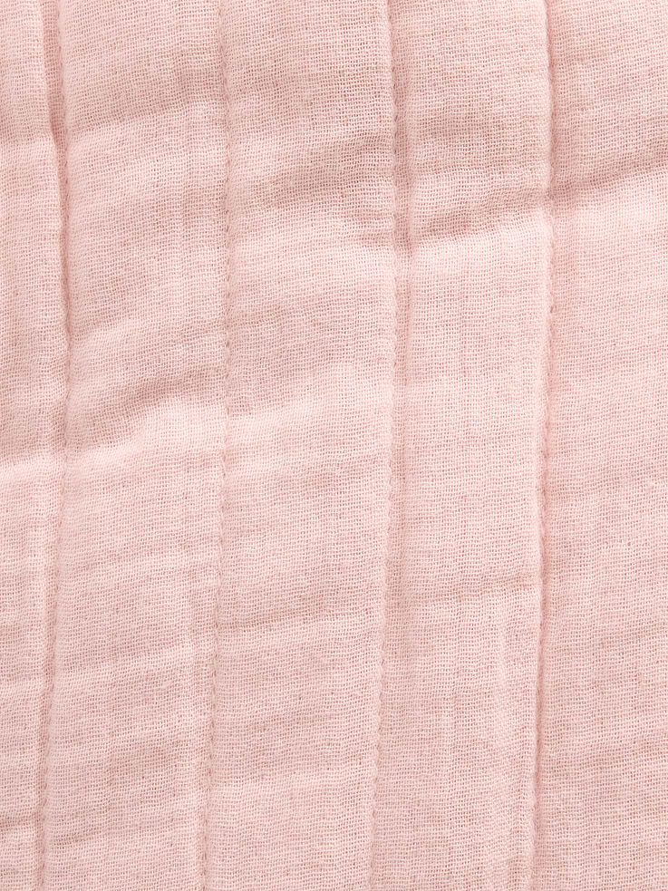 L'image numéro 3 présente Pantalon matelassé à taille élastique en gaze pour Bébé