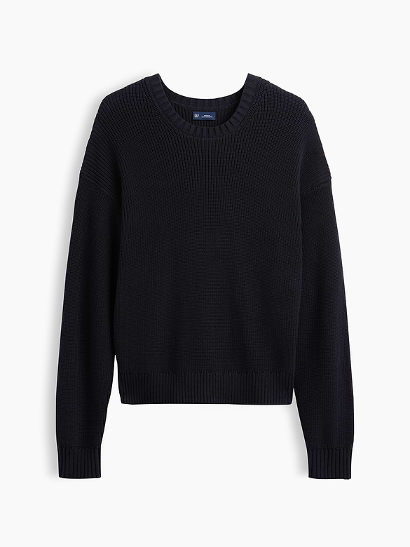 Relaxed Shaker Sweater