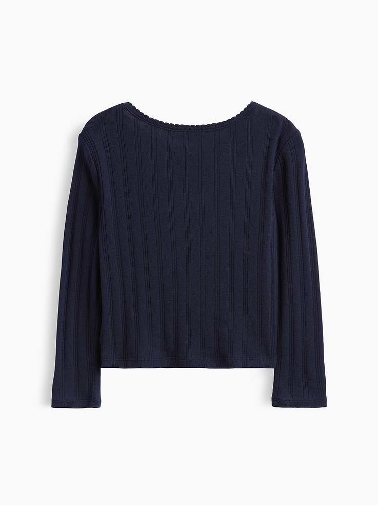 Image number 2 showing, Baby & Toddler Pointelle Rib T-Shirt