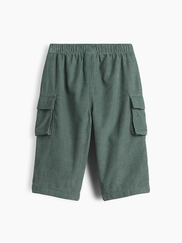 Baby Corduroy Pull-On Cargo Pants