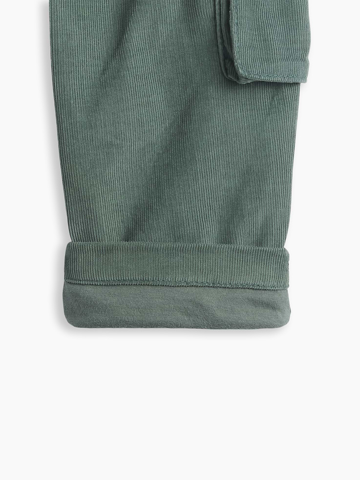 Image number 3 showing, Baby Corduroy Pull-On Cargo Pants