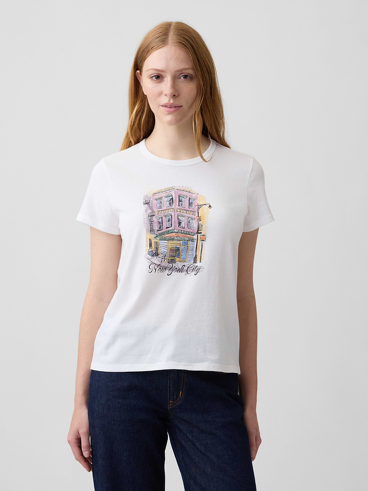 Image number 1 showing, Favorite Crewneck T-Shirt