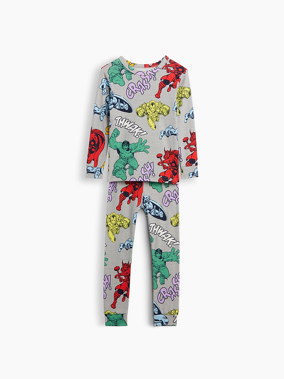 Kids & babyGap Marvel Avengers Print PJ Set