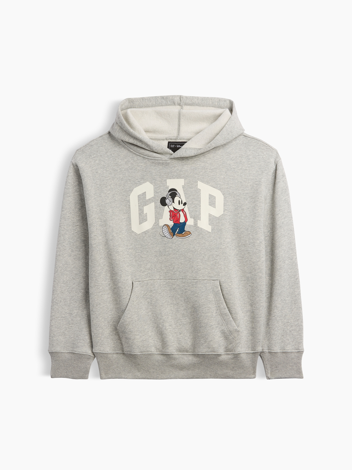 GapKids × Disney Mickey Mouse Relaxed Logo Hoodie | Gap Factory