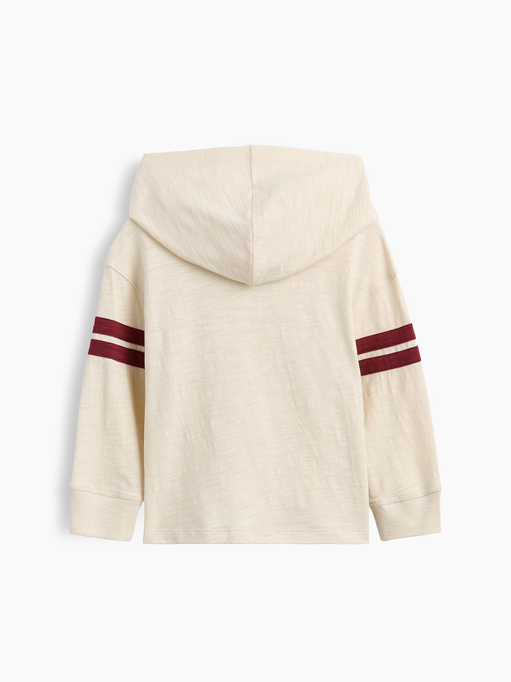 L'image numéro 2 présente T-shirt à capuchon en coton biologique pour Bébé et Tout-petit