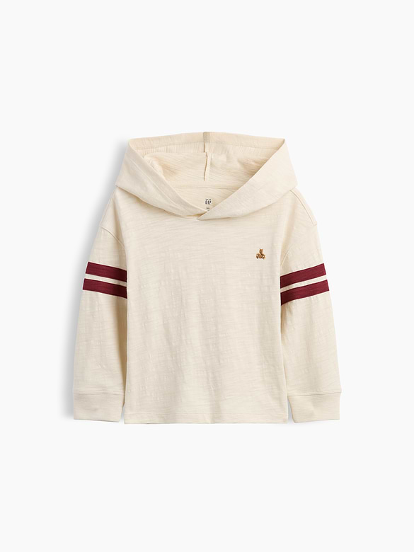 Baby & Toddler Organic Cotton Hooded T-Shirt
