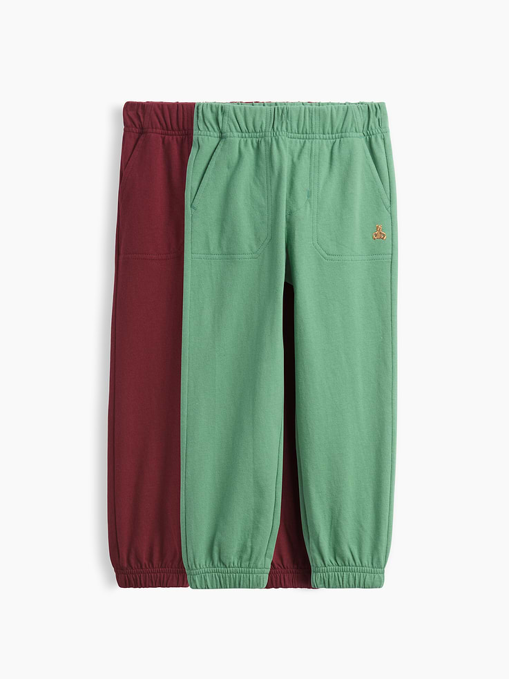 Image number 1 showing, Baby & Toddler Mix & Match Pull-On Joggers (2-Pack)