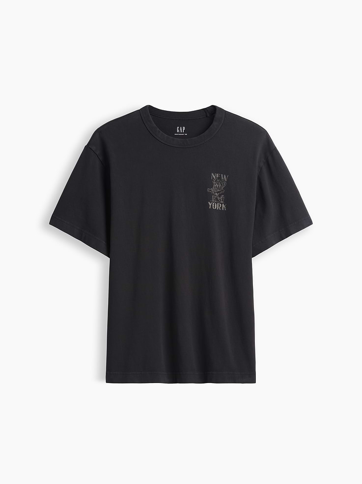 Image number 6 showing, Heavyweight Relaxed Graphic T-Shirt