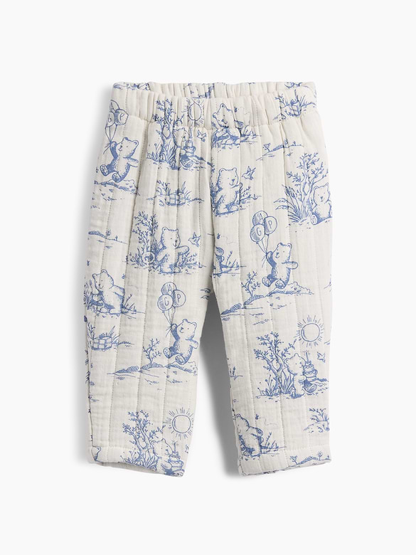 Baby Quilted Gauze Pull-On Pants