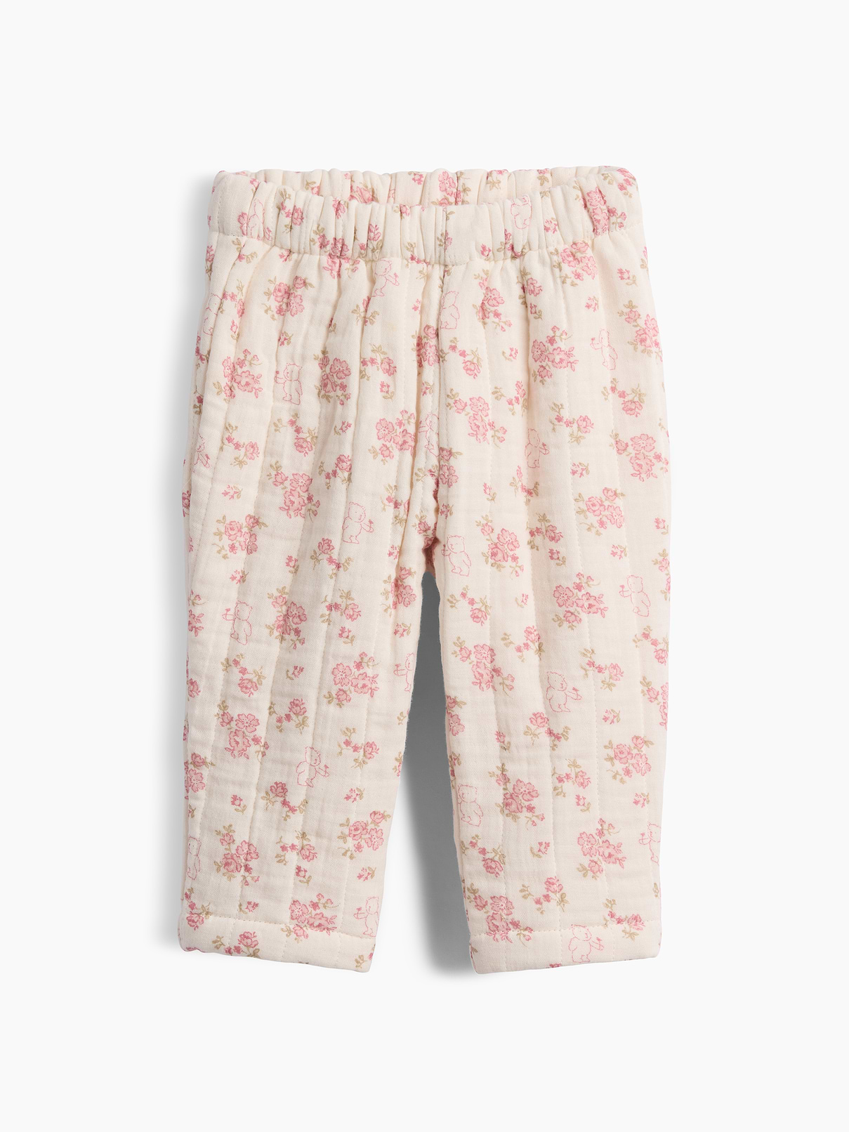 Baby Quilted Gauze Pull-On Pants