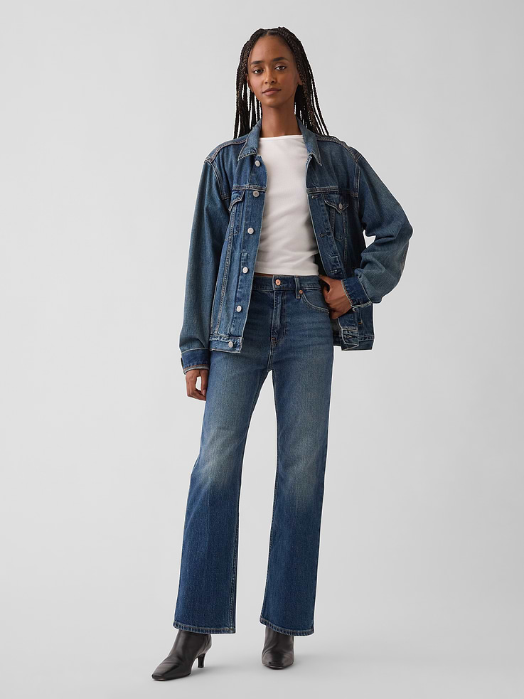 Image number 1 showing, High Rise '90s Slim Straight Crop Jeans