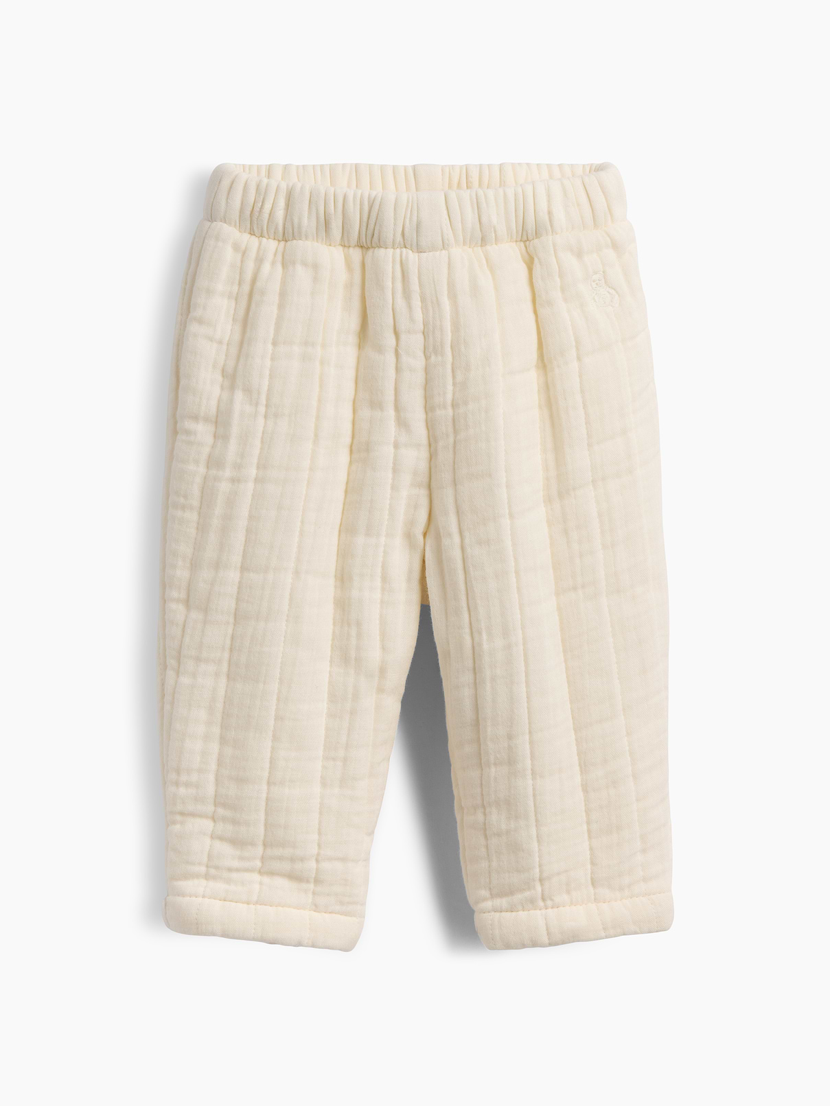 Baby Quilted Gauze Pull-On Pants