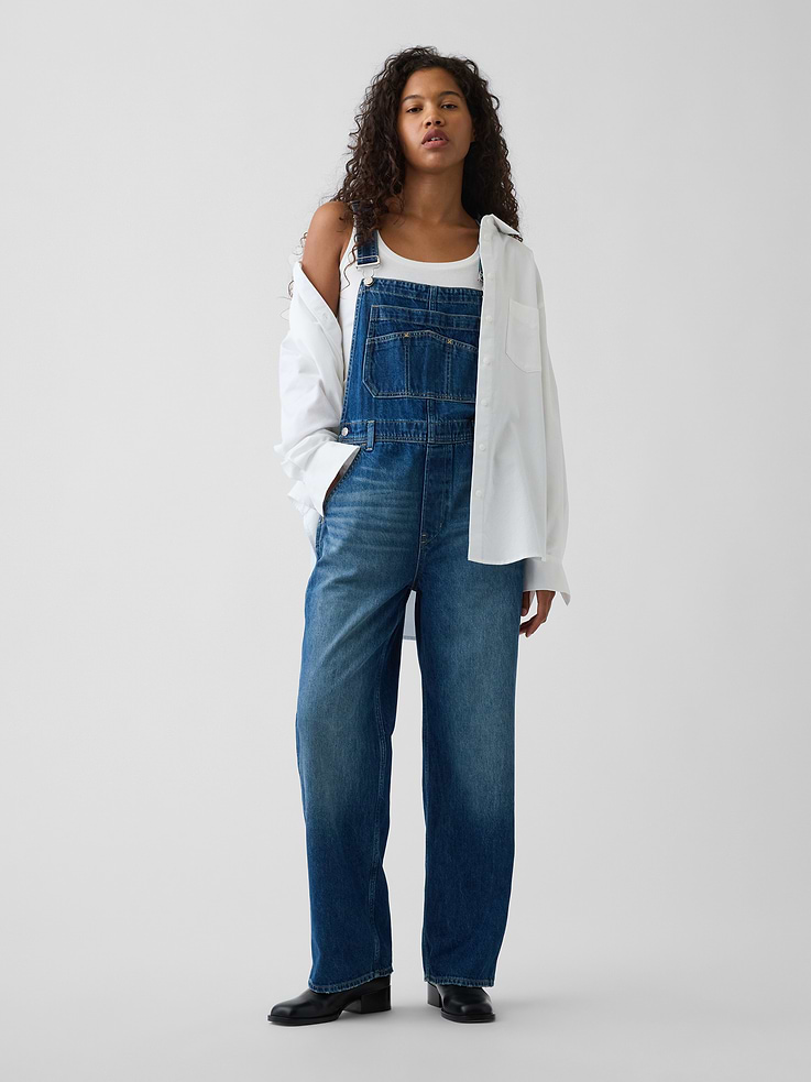 Image number 1 showing, Loose Overalls