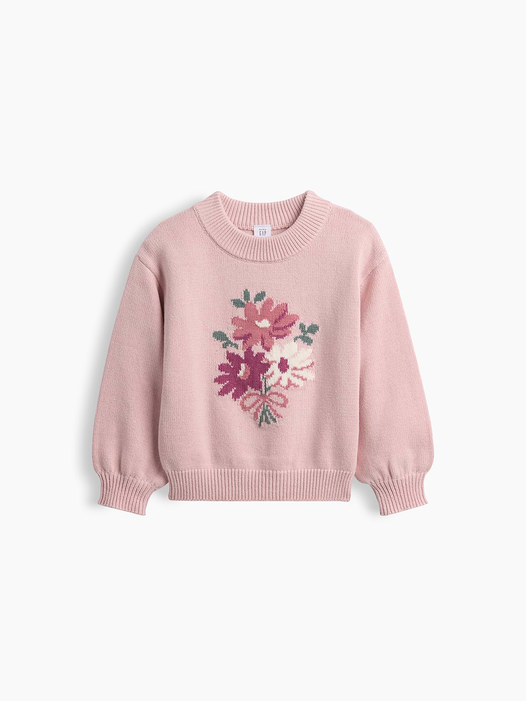 Image number 1 showing, Baby & Toddler Crewneck Sweater