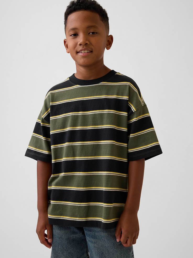 Image number 1 showing, Kids Heavyweight Oversized T-Shirt