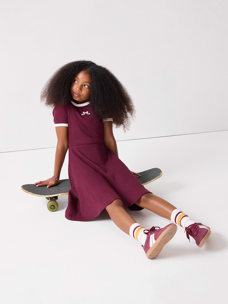 Image number 4 showing, Kids Ribbed Dress