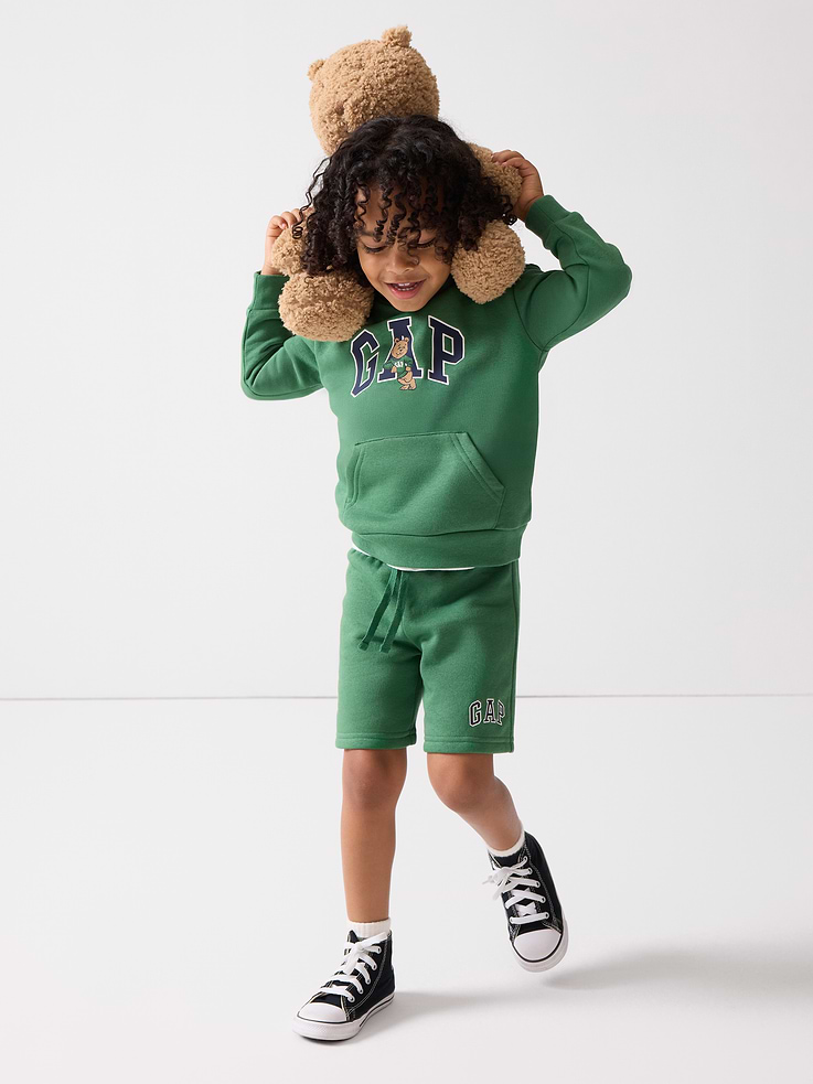 Image number 4 showing, babyGap Relaxed Pull-On Logo Shorts