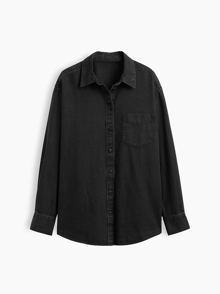 Image number 5 showing, Denim Big Shirt
