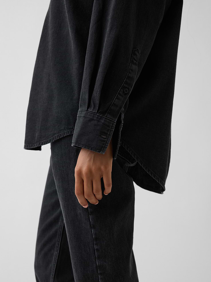 Image number 4 showing, Denim Big Shirt