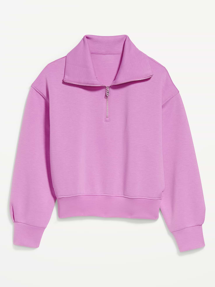 Image number 1 showing, Bounce Fleece Half-Zip Pullover Sweatshirt