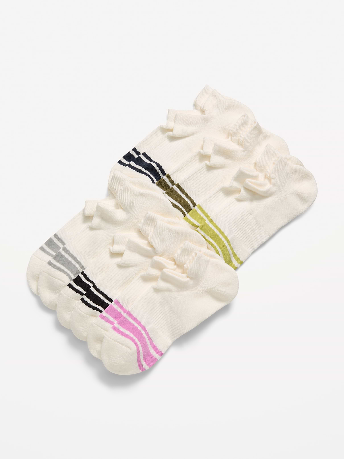 Image number 1 showing, Athletic Ankle Socks  6-Pack