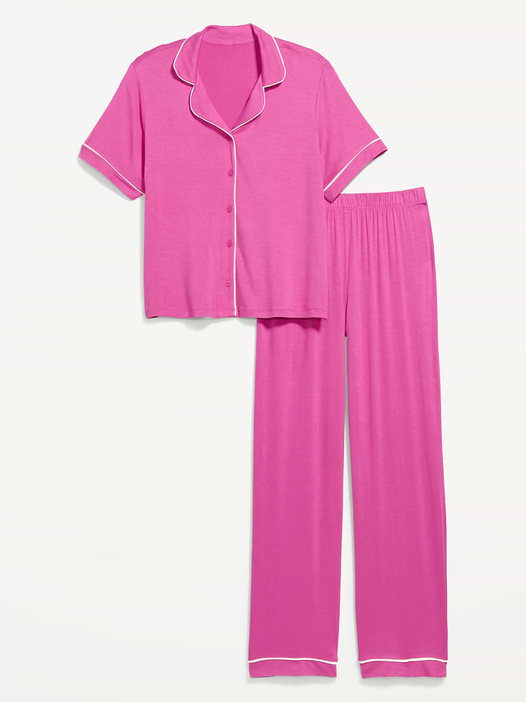 L'image numéro 3 présente Ensemble pantalon en tricot de jersey Grasse matinée