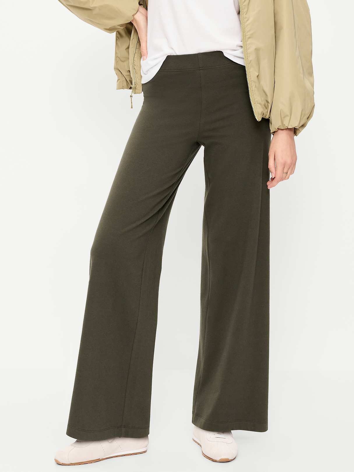 High-Waisted Fashion Wide-Leg Leggings | Old Navy