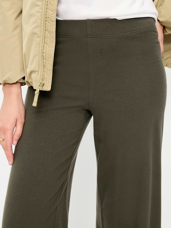 High-Waisted Fashion Wide-Leg Leggings