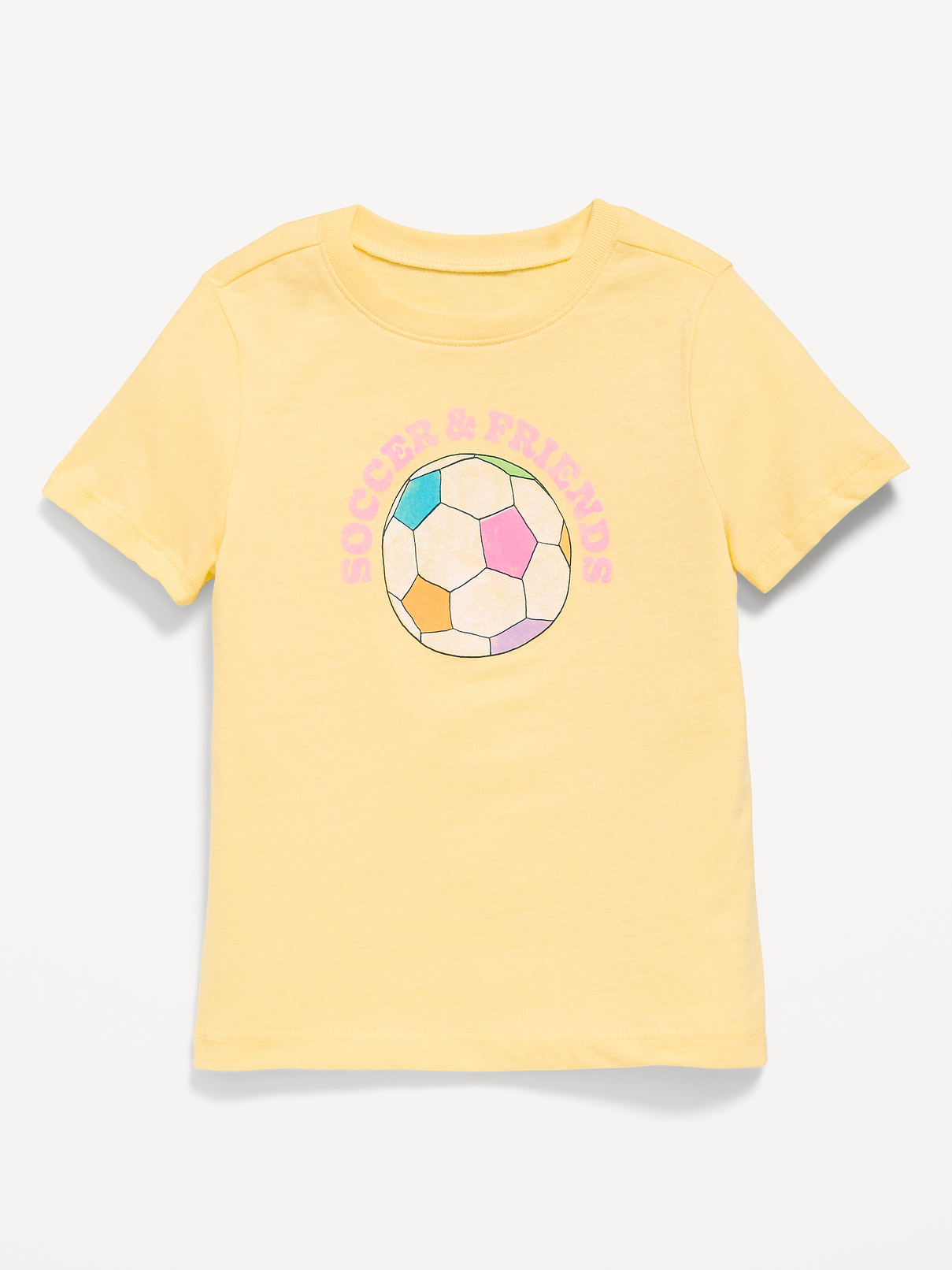L'image numéro 1 présente T-shirt à manches courtes à imprimé pour toute-petite