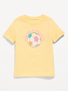L'image numéro 1 présente T-shirt à manches courtes à imprimé pour toute-petite
