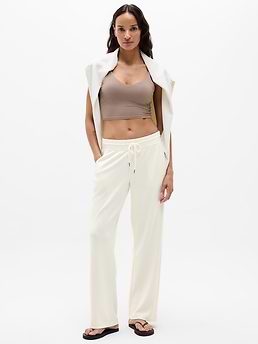 Seasoft Mid Rise Straight Pant — Pearl by Athleta