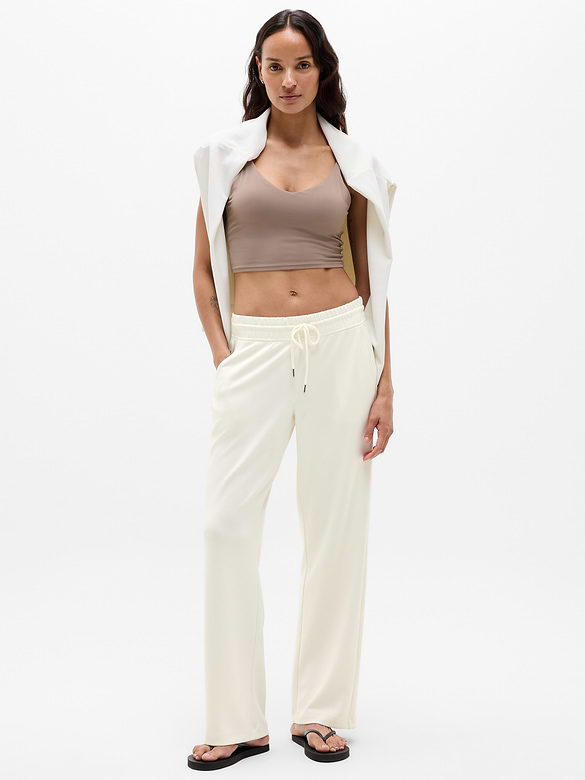 Seasoft Mid Rise Straight Pant